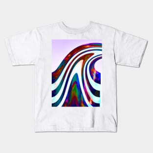 Rainbow spiral Kids T-Shirt